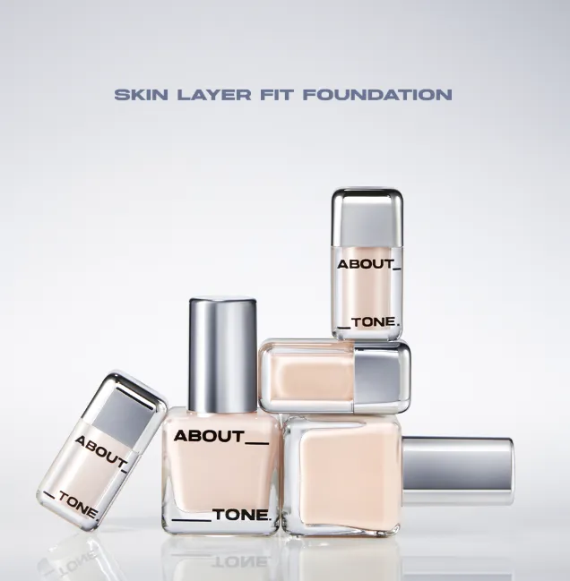 ABOUT TONE Skin Layer Fit Foundation 30ml SPF30  PA  