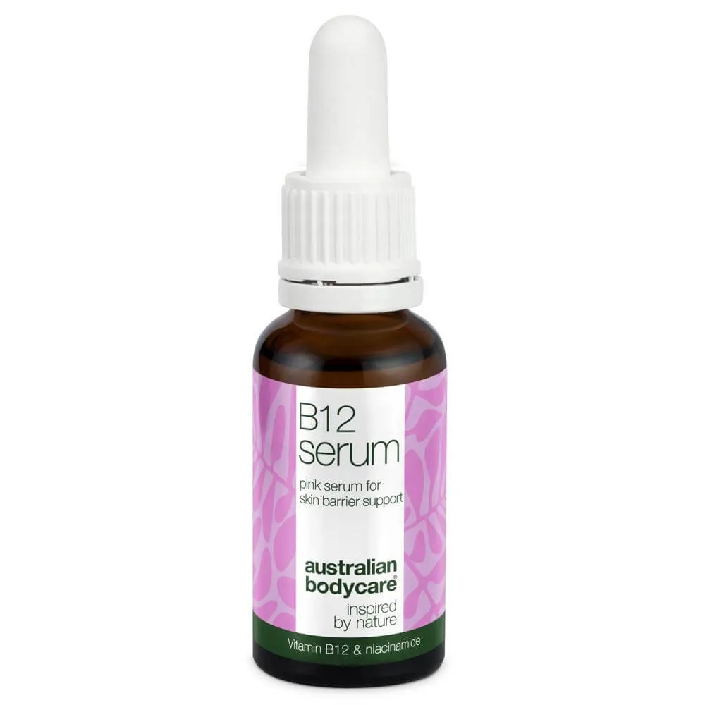 B12 Pink Serum – Reduce Redness and Strengthen Skin Barrier — B12 Serum reduces redness and strengthens the skin barrier. Perfect for dry and sensitive skin. Experience radiant and healthy skin.