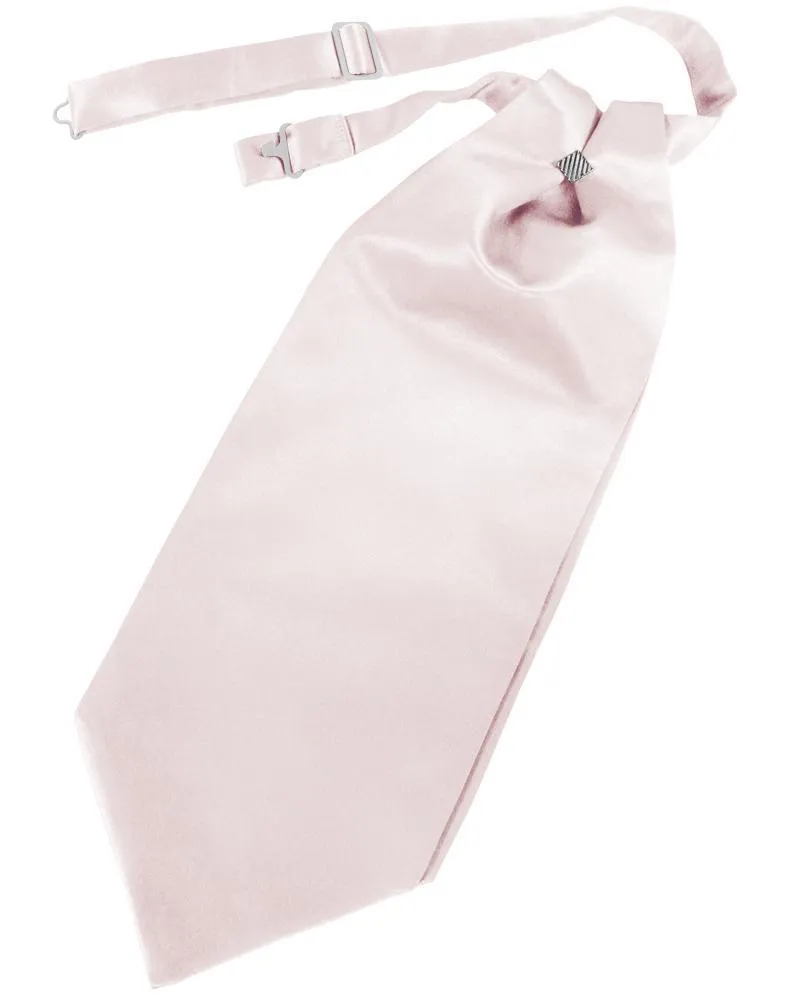 Blush Luxury Satin Cravat