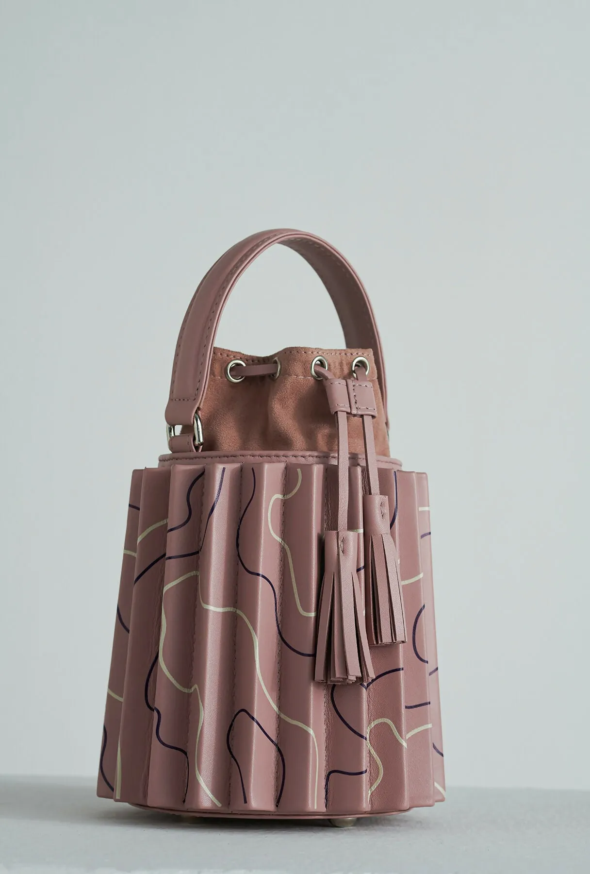 Blush Terrain bucket bag