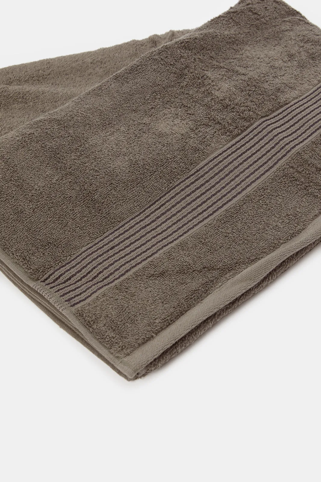 Charcoal Soft Cotton Beach Towel