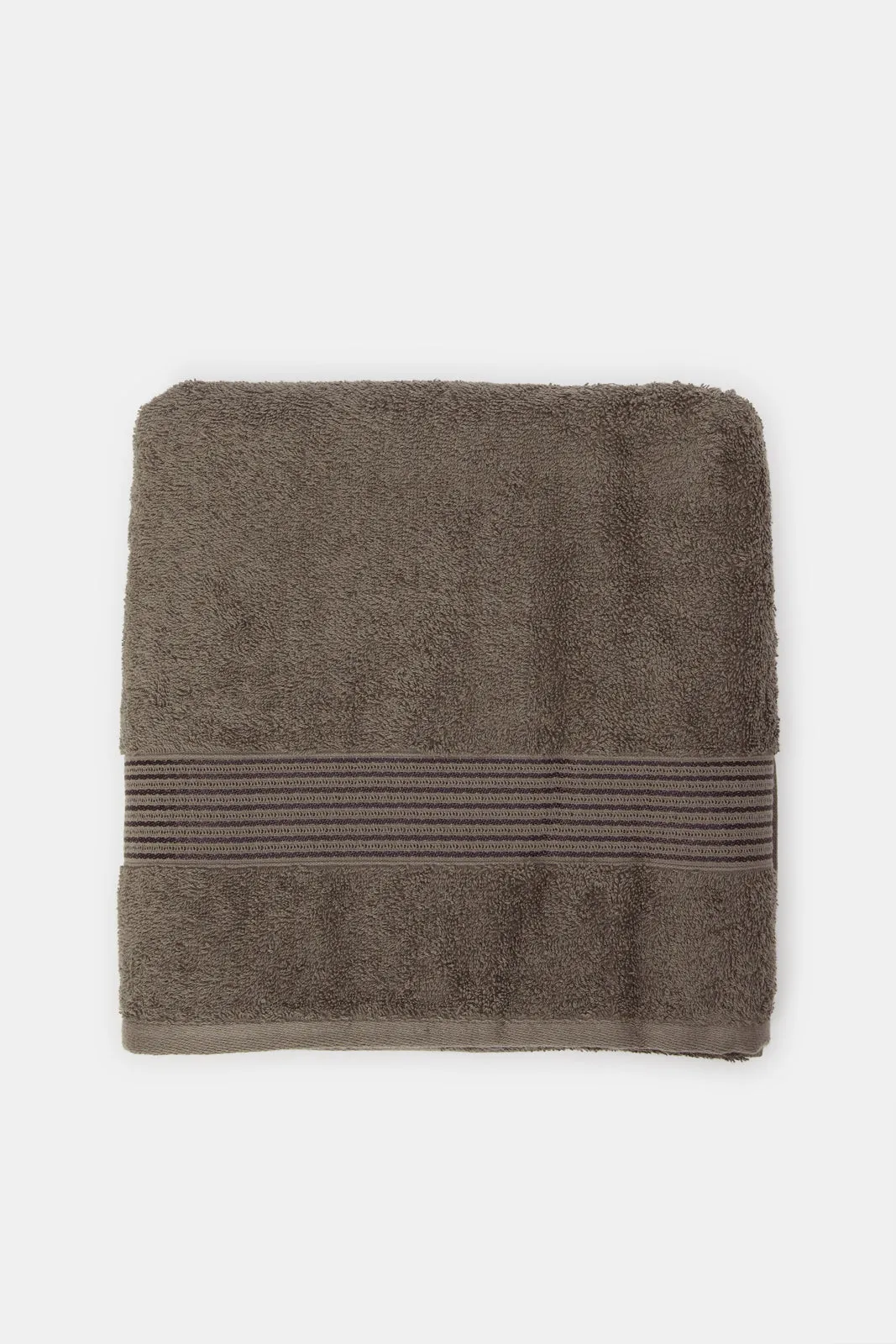 Charcoal Soft Cotton Beach Towel