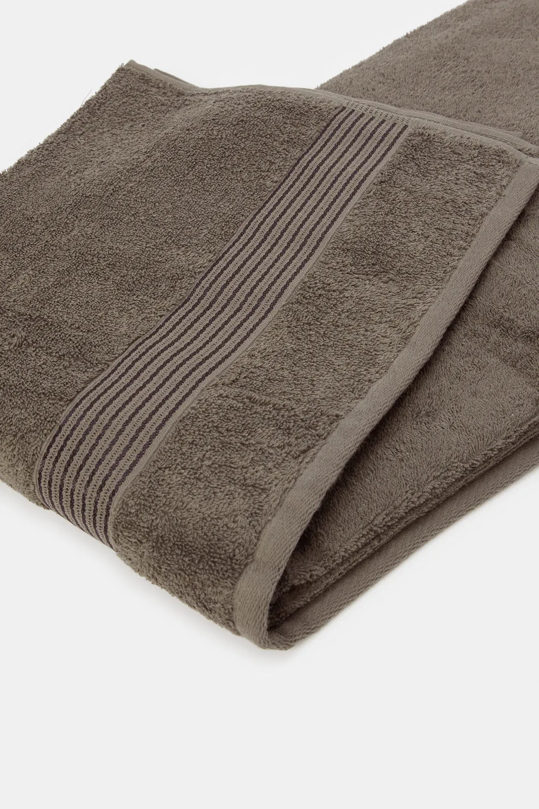 Charcoal Soft Cotton Beach Towel