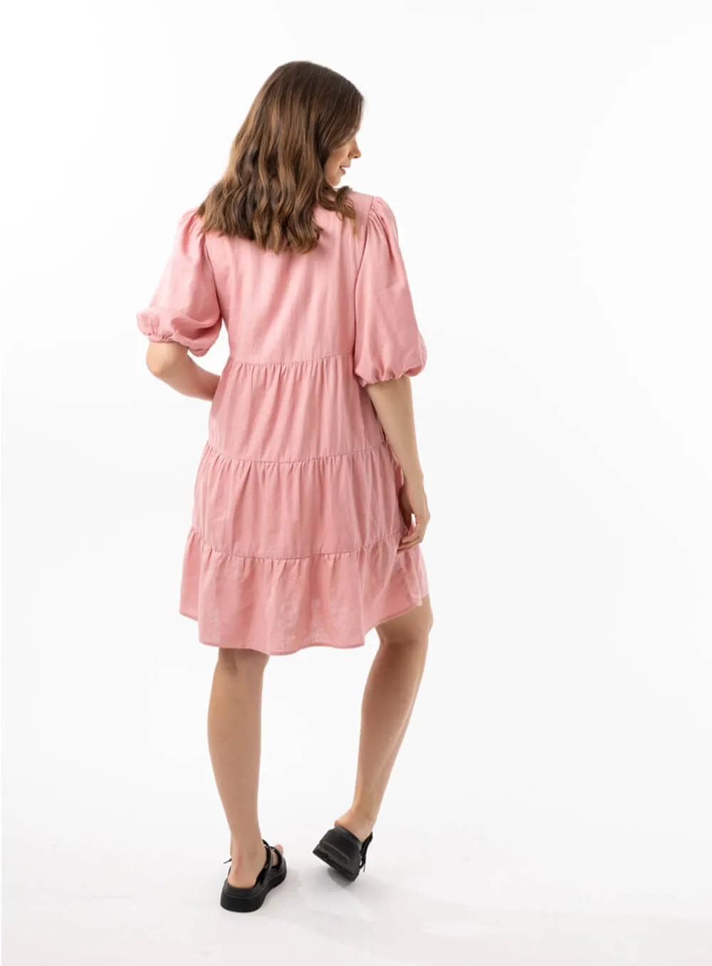 Eleanor Dress-BLUSH