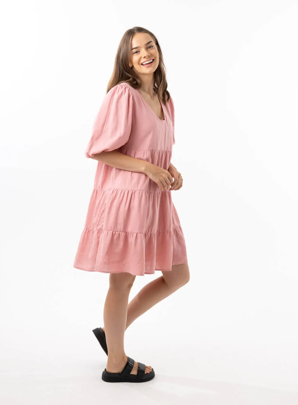 Eleanor Dress-BLUSH