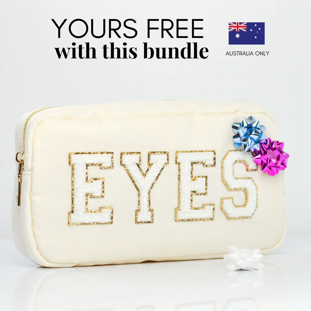 Eye Makeup Removal System (  free cosmetic bag)