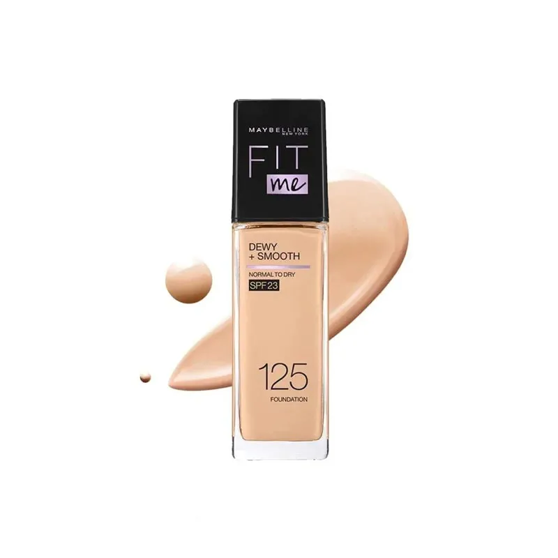 Fit Me Dewy   Smooth Liquid Foundation SPF 23 - For Normal to Dry Skin