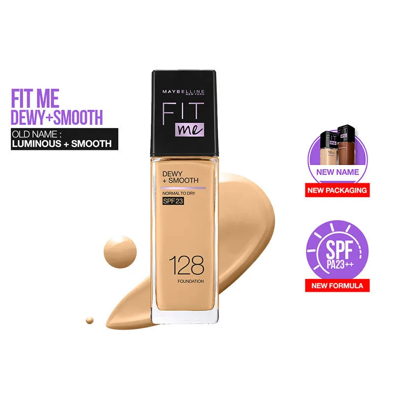 Fit Me Dewy   Smooth Liquid Foundation SPF 23