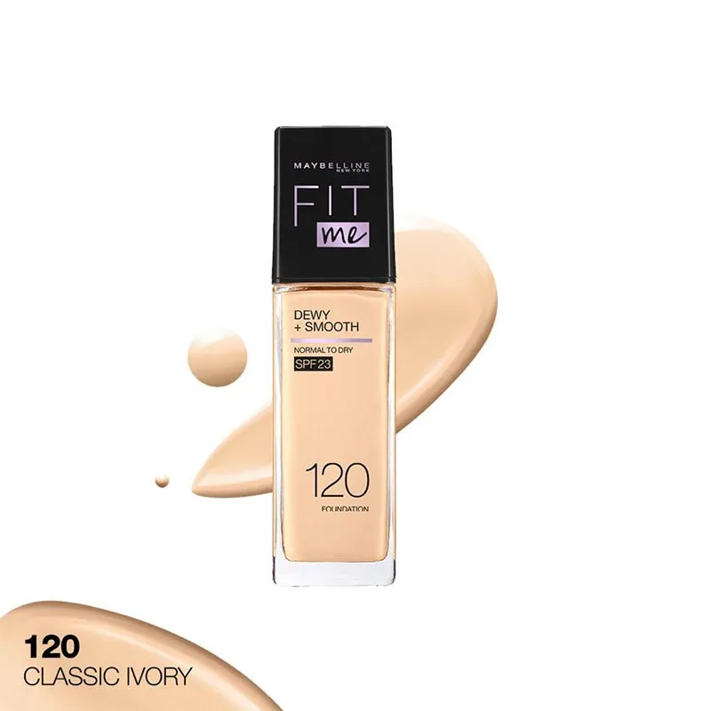 Fit Me Dewy   Smooth Liquid Foundation SPF 23