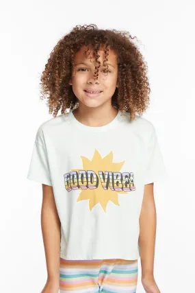 Good Vibes Sun Girls Tee