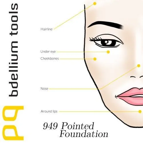 Green Bambu 949 Pointed Foundation