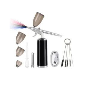 I-BEAUTEE 27PSI Airbrush Kit | Wireless Portable Airbrush Compressor | Rechargeable Cordless Airbrush | Mini Air Brush