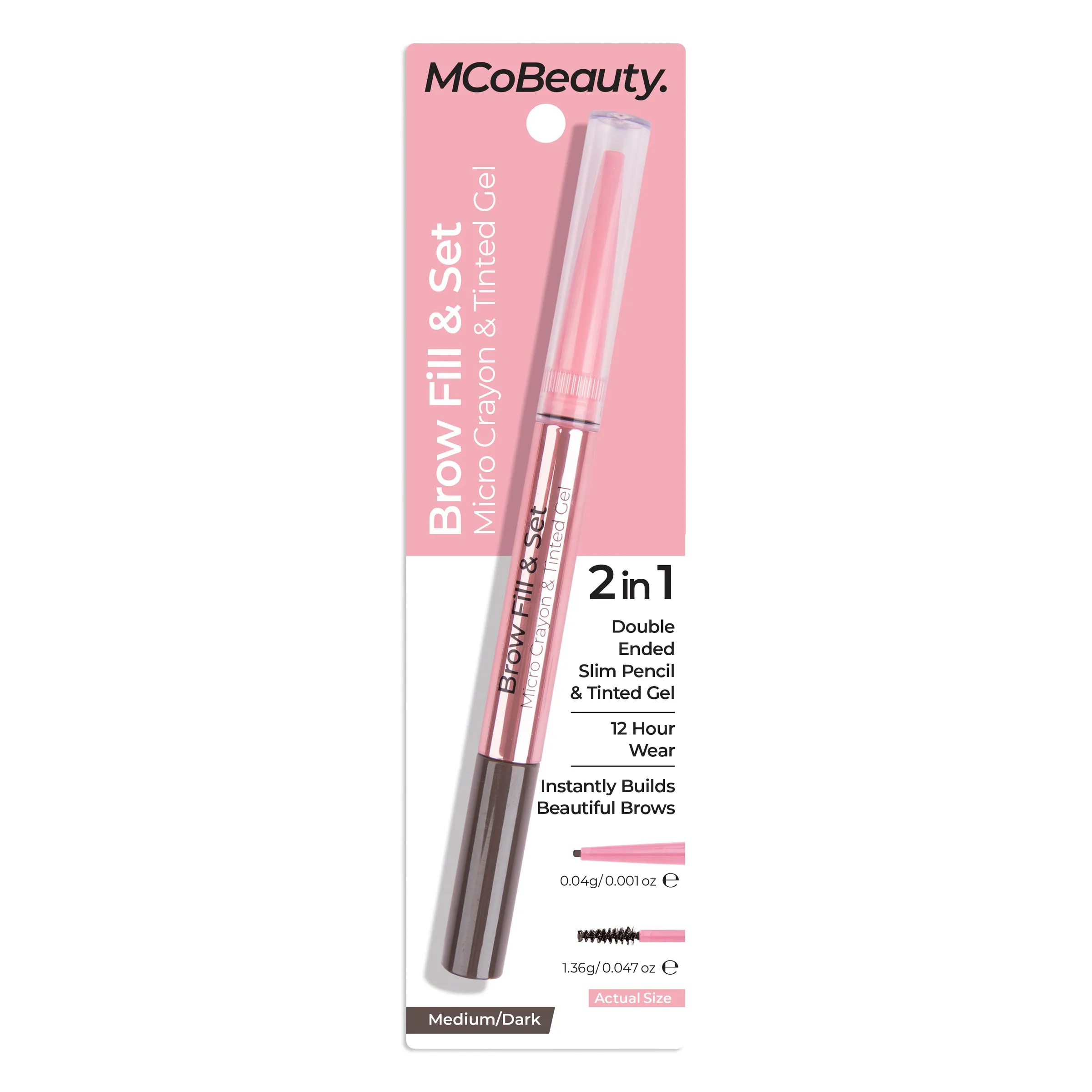 MCoBeauty Brow Fill & Set - Medium/Dark