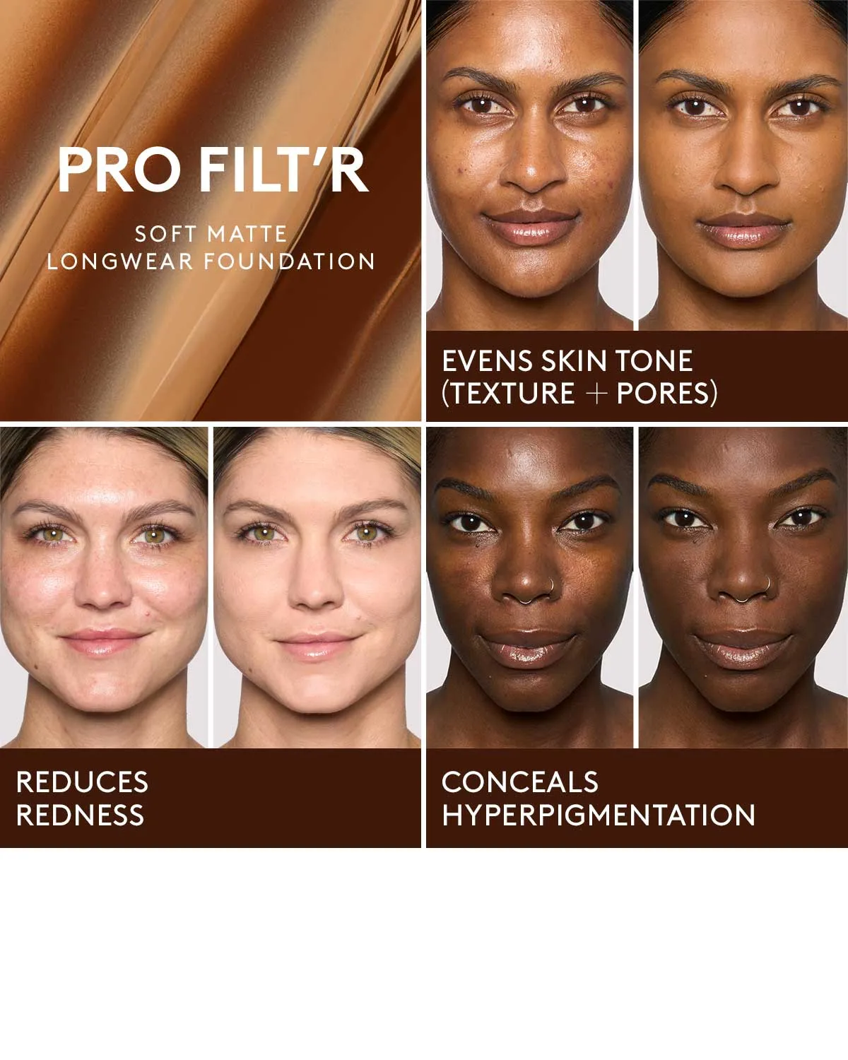 Pro Filt'r Soft Matte Longwear Foundation — #235