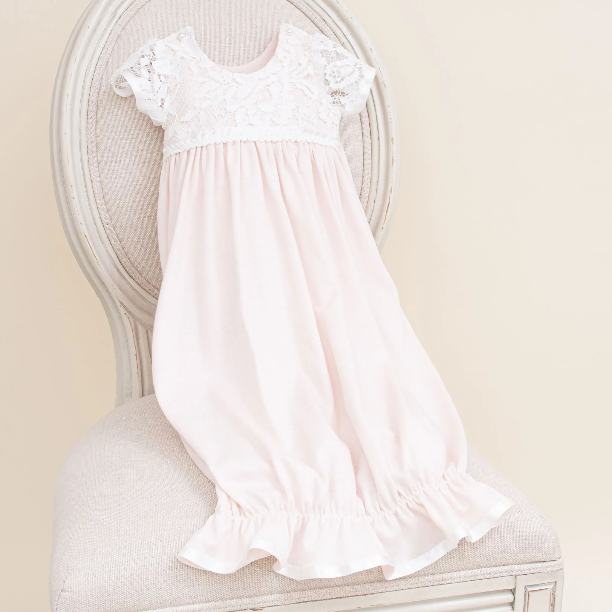 Rose Layette & Bonnet