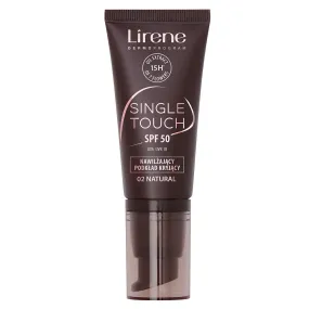 Single Touch SPF50 nawilżający podkład kryjący 02 Natural 30ml