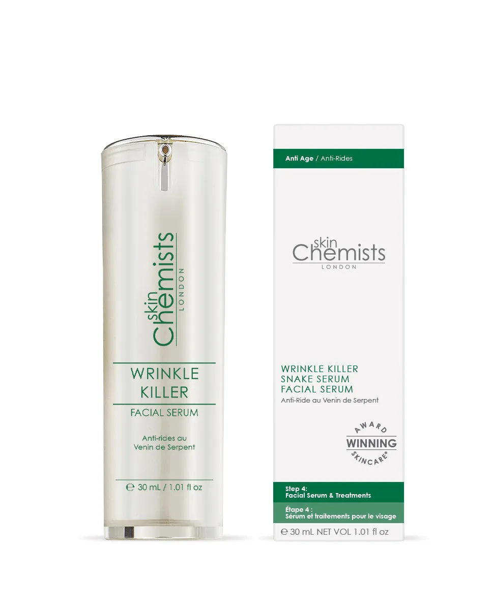 skinChemists Wrinkle Killer eye & facial serum