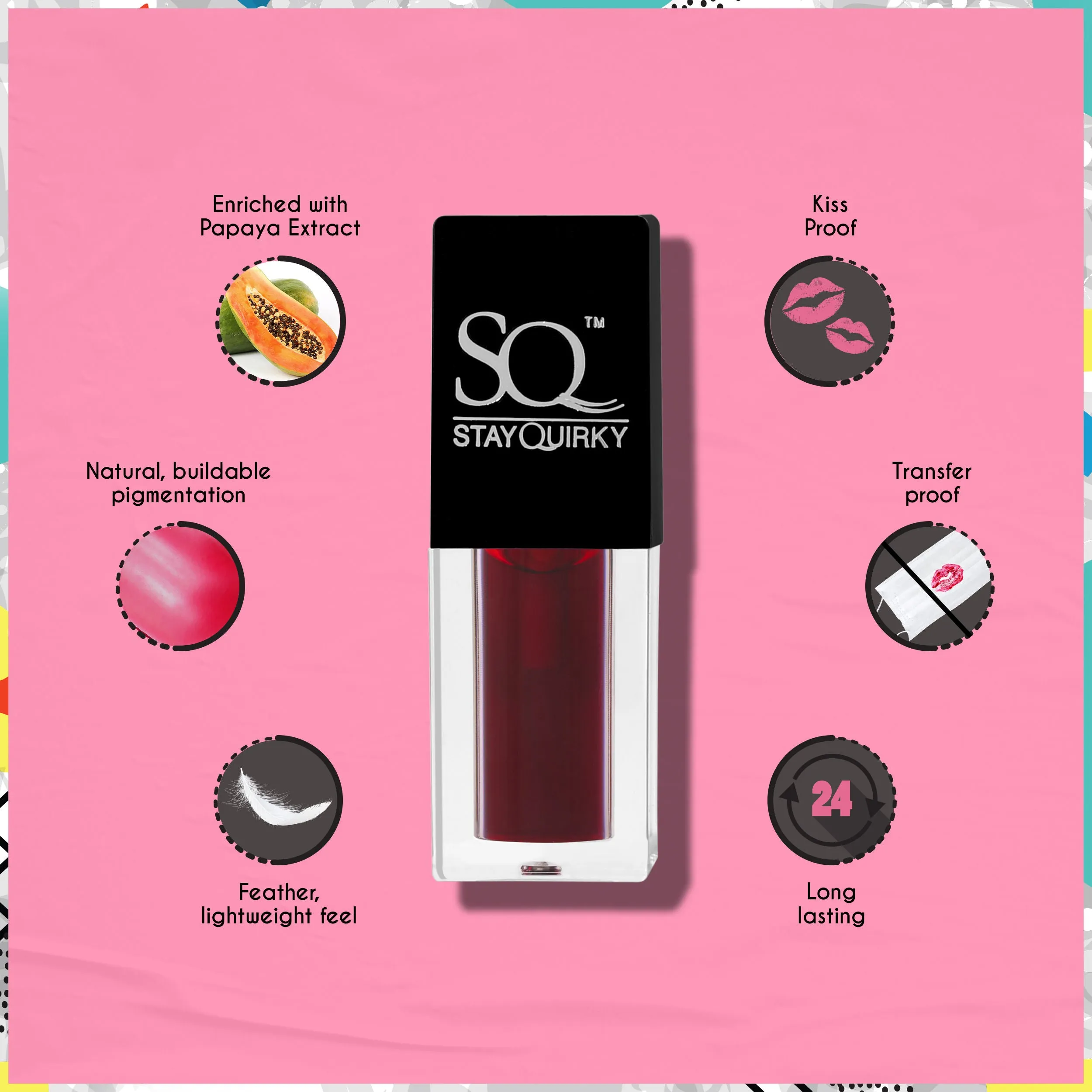 Stay Quirky Cutesy Tootsie Lip & Cheek Tint Cherry Merry (2.6 ml)