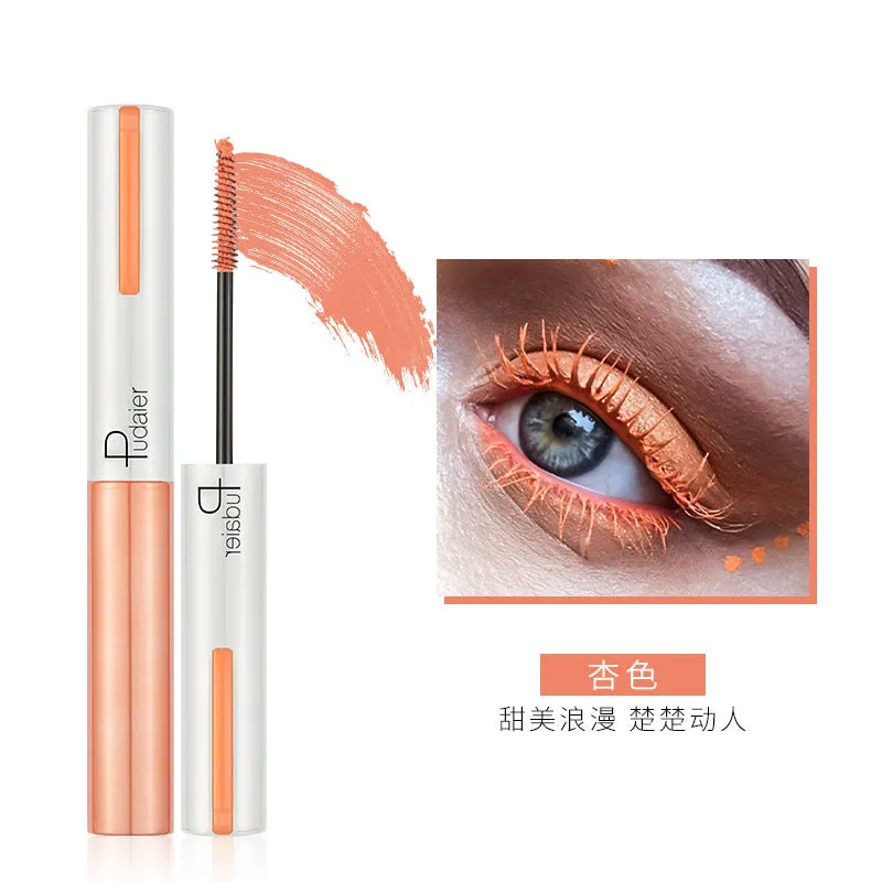 Wholesale 9 color 4D color slim thick waterproof non-take off makeup no smudge mascara JDC-MA-YueY001