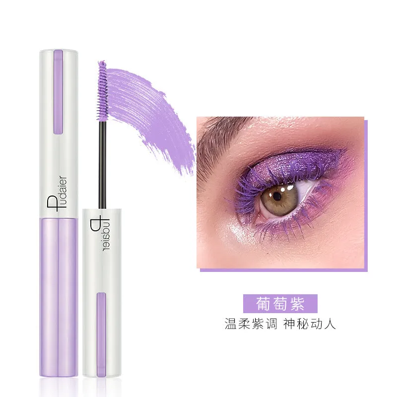 Wholesale 9 color 4D color slim thick waterproof non-take off makeup no smudge mascara JDC-MA-YueY001