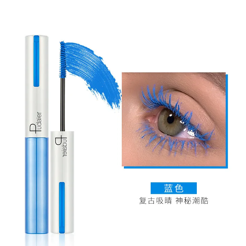 Wholesale 9 color 4D color slim thick waterproof non-take off makeup no smudge mascara JDC-MA-YueY001