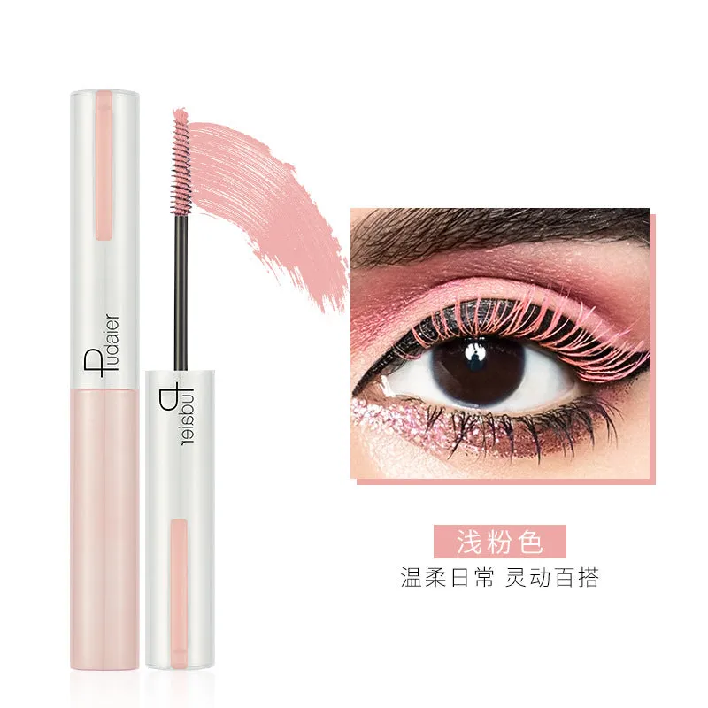 Wholesale 9 color 4D color slim thick waterproof non-take off makeup no smudge mascara JDC-MA-YueY001