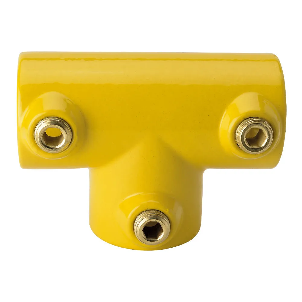 Y104C Long Tee Key Clamp To Suit 42.4mm Tube Yellow